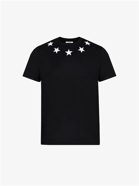 givenchy metal stars t shirt|givenchy t shirt prices.